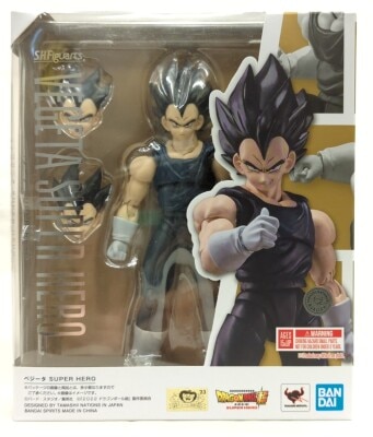 BANDAISPIRITS SHFiguarts Dragon Ball Super Vegeta SUPER HERO Bandai Namco Edition