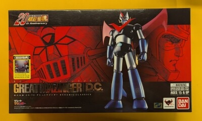 Bandai Soul of Chogokin Great Mazinger DC (With First Edition Bonus Item) GX-73