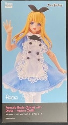 MAX FACTORY Figma female body (Alice) with One Piece + apron outfit gambar 1