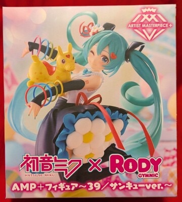 Taito AMP+ Figure Hatsune Miku x Rody 39/Thank You ver. Resale Edition Bild 1
