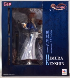 MegaHouse - G.E.M. Rurouni Himura Kenshin (Blue Suit/Miyazawa Limited) PVC hình ảnh 1