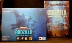 Bandai - SH MonsterArts Godzilla King of the Monsters Godzilla (2019) poster Color Ver. image 1