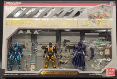 Bandai SIC Ultimate Kamen Rider Den-O Den-O Denliner DX Set Tamashii Web Limited Edition image 1