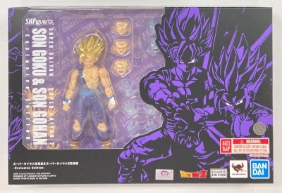 BANDAINAMCO S.H.Figuarts Super-Saiyan Son Goku and Super-Saiyan 2 Son Gohan Exclusive edition