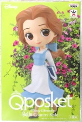 Banpresto - Q Posket Disney Characters Belle Country Style Bell B/Light Color image 1