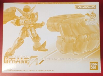 Bandai G Frame FA Master Gundam Clear Mirror Still Water Ver. Option Parts Set