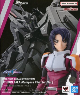 BANDAI SPIRITS SHFiguarts Mobile Suit Gundam SEED FREEDOM Athrun Zala (Compass Pilot Suit Ver.)