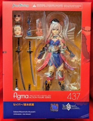 Max Factory Figma Saber / Miyamoto Musashi 437
