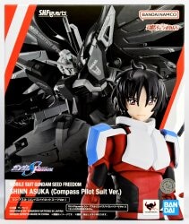 Bandai Spirits SHFiguarts Mobile Suit Gundam Seed FREEDOM Shinn Asuka (Compass Pilot Suit Ver.)