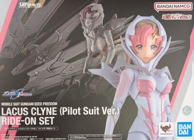 Bandai Spirits SHFiguarts Lacus Clyne(Pilot Suit Ver.) Ride-On Reproduction Set imagen 1