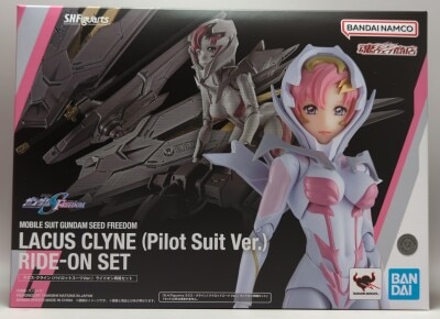 Bandai Spirits SHFiguarts Lacus Clyne(Pilot Suit Ver.) Ride-On Reproduction Set รูปภาพ 1