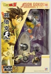 MegaHouse DESKTOP REAL McCOY Son Goku 02 (Bicycle)