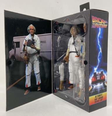 NECA THE 35TH ANNIVERSARY COLLECTION ULTIMATE DOC BROWN / HAZMAT SUIT inch รูปภาพ 1