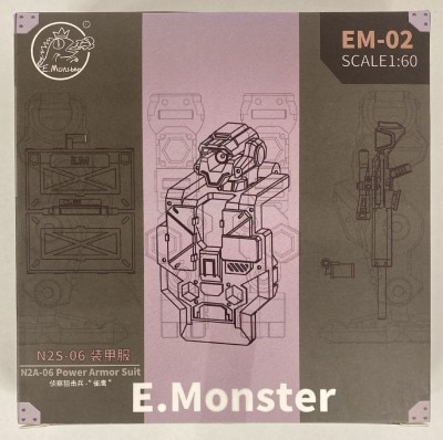 E.MONSTER 1/60 N2S-06 Armored Suit Scout Sniper Sparrowhawk EM02 gambar 1