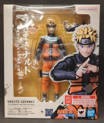 BANDAI SPIRITS SHFiguarts Uzumaki Naruto - The Jinchuriki of the Nine Tails, the One Who Holds Hope -