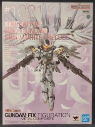 BANDAI SPIRITS GUNDAM FIX FIGURATION METAL COMPOSITE Wing Gundam Snow White Prelude (resale version) #1021