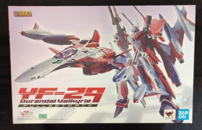 Bandai DX Chogokin YF-29 Durandal Valkyrie (Alto Saotome Custom) Full Set Pack imagen 1