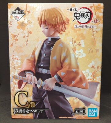 Bandai Spirits 이치반 쿠지 귀멸의 칼날: Kimetsu no Yaiba 4 누구보다 강한 칼날이 되다 C프라이즈 젠이츠 아가츠마 피규어