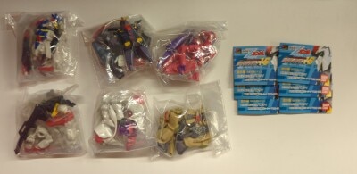 Bandai MS Selection 16 Mobile Suit Zeta Gundam Complete 6 Type Set MS Selection 16