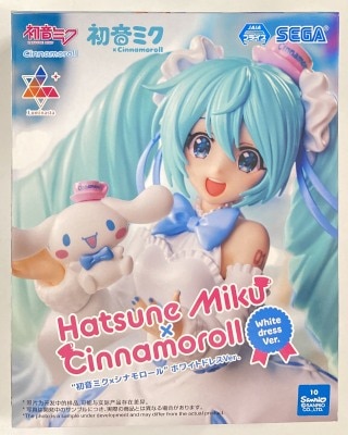 Sega Hatsune Miku series Luminasta VOCALOID x Sanrio Characters Hatsune Miku x Cinnamoroll White Dress Ver.