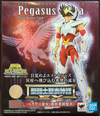 BANDAI SPIRITS Saint Seiya Myth Cloth EX Masami Kurumada Pegasus Seiya/Final Bronze Cloth