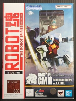 Bandai Spirits - The Robot Spirits<side ms=""> Mobile Suit Zeta Gundam RMS-179 GM II (Earth Federation Forces Specification) ver.ANIME 330 </side>