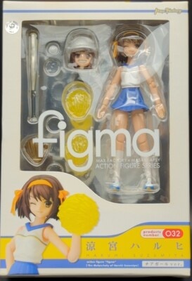 MAX FACTORY Figma The Melancholy of Haruhi Suzumiya Haruhi Suzumiya Cheerleader ver 32