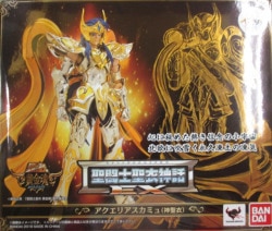 BANDAI Saint Seiya Myth Cloth EX Masami Kurumada Aquarius Camus (God Cloth)/God Cloth