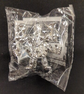 Bandai Die-cast Kinkeshi 7/Kinnikuman Satan Cross (silver metal plating Ver.) 图片 1
