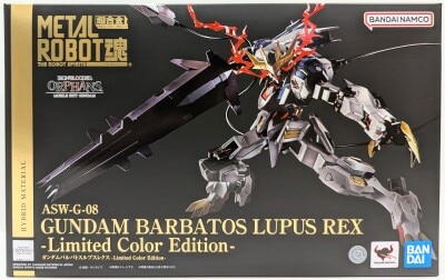 BANDAISPIRITS METAL Robot Spirits Mobile Suit Gundam: Iron-Blooded Orphans Gundam Barbatos Lupus Rex Limited Color Edition imagen 1