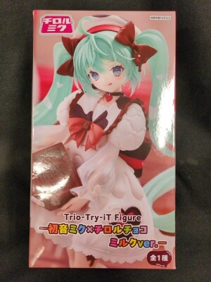 FuRyu Trio-Try-iT Figure Hatsune Miku x Tirol Chocolate Milk ver. Bild 1