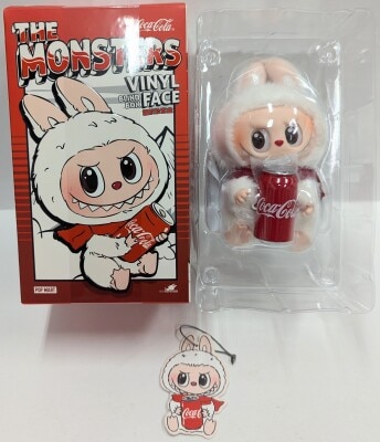 POP MART Plush Stuffed Toy Mascot LABUBU HAPPY FACTOR