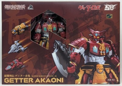 Steel Romantic production Super Machine Legend series DRAGON HORSE x IRON ROMANCE WORKSHOP Getter Akaoni