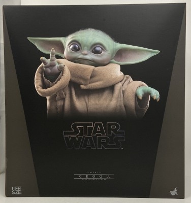 HOTTOYS LIFE SIZE MASTERPIECE SERIES THE MANDALORIAN GROGU