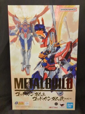 Bandai Spirits METAL BUILD Mobile Fighter G Gundam God Gundam& God Gundam II (No Modified Parts)