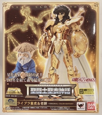 BANDAI Saint Seiya Myth Cloth EX Masami Kurumada Libra Dohko and Roshi (Old Master)/ORIGINAL COLOR EDITION OCE image 1