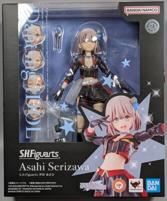 BANDAI SPIRITS SHFiguarts "The Idolmaster" series Asahi Serizawa gambar 1