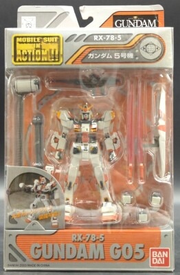 MOBILE SUIT IN ACTION!! 機動戦士ガンダム外伝 宇宙、閃光の果てに... RX-78-5 ガンダム5号機 G05 画像 1