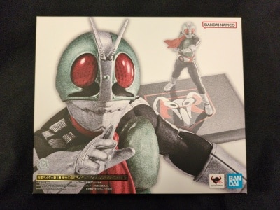 Bandai Spirits SHFiguarts Shinkocchou Seihou Kamen Rider Kamen Rider New No. 1 Glorious Showa Rider Edition (First edition base stand Base Included)