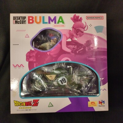 MegaHouse DESKTOP REAL McCOY Dragon Ball Z Bulma Limited Edition Reproduction