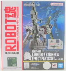 BANDAI Robot Spirit<side ms=""> Mobile Suit Gundam Seed AQM/E-X03 Launcher Striker and Effect parts set ver. ANIME 306 </side>