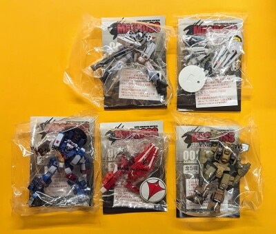Konno Sangyo Super Dimension Figure / series 2 Complete 5 Piece Set Bild 1