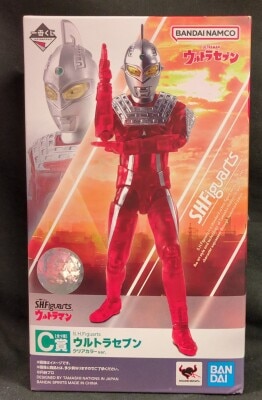 Bandai Spirits Ichiban Kuji SHFiguarts Ultraman C-Prize Ultraseven Clear Color ver. S.H.Figuarts