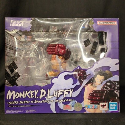 Bandai Figuarts ZERO [Super Battle] Monkey D Luffy -Gear 4: Captain Three: Demon Island Monster Showdown- Bild 1