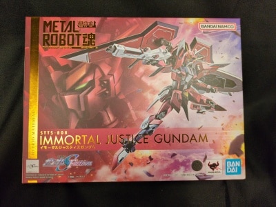 BANDAI SPIRITS METAL ROBOT Spirits ＜ SIDE MS ＞ Mobile Suit Gundam SEED FREEDOM Immortal Justice Gundam