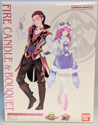 Bandai / Yun Kouga Figure Hero Number One Sentai Gojuuger Fire Candle & Bouquet 2783193