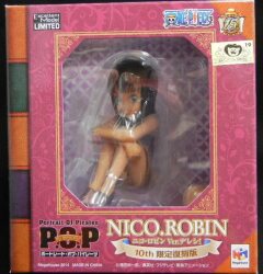MegaHouse POP CB EX / One Piece Robin Derecy 10TH Limited Edition