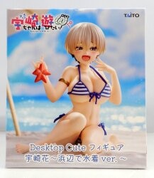 Taito Desktop Cute Figure: Hana Uzaki ~ Swimsuit Version on the Beach~
