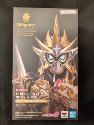 Bandai Spirits SHFiguarts Kamen Rider Ex-Aid Kamen Rider Ex-Aid Muteki Gamer Heisei Era Generations Edition Bild 1
