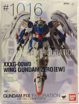 BANDAI GUNDAM FIX FIGURATION METAL COMPOSITE New Mobile Suit Gundam Wing Endless Waltz Wing Gundam Zero EW version #1016